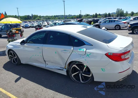2020 Honda Accord Sport from USA, damaged, VIN 1HGCV1F33LA014111